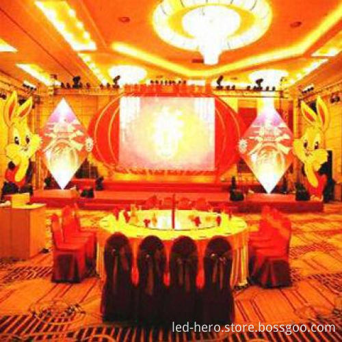 P15.625 LED Curtain Display, Good Transparency, Light Weight, Easy to Install and Move